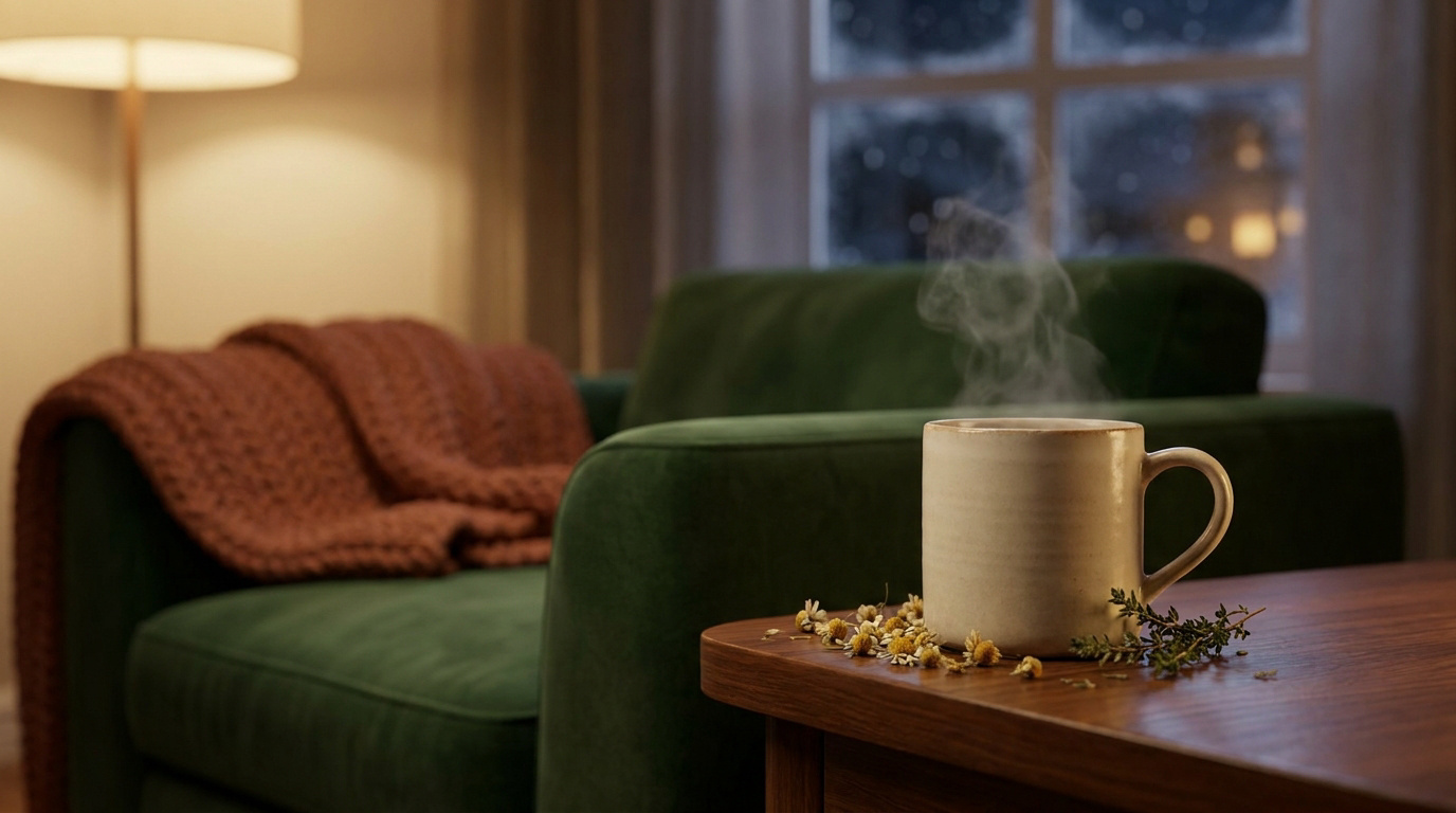 Boire une infusion le soir en hiver : quelles variétés privilégier