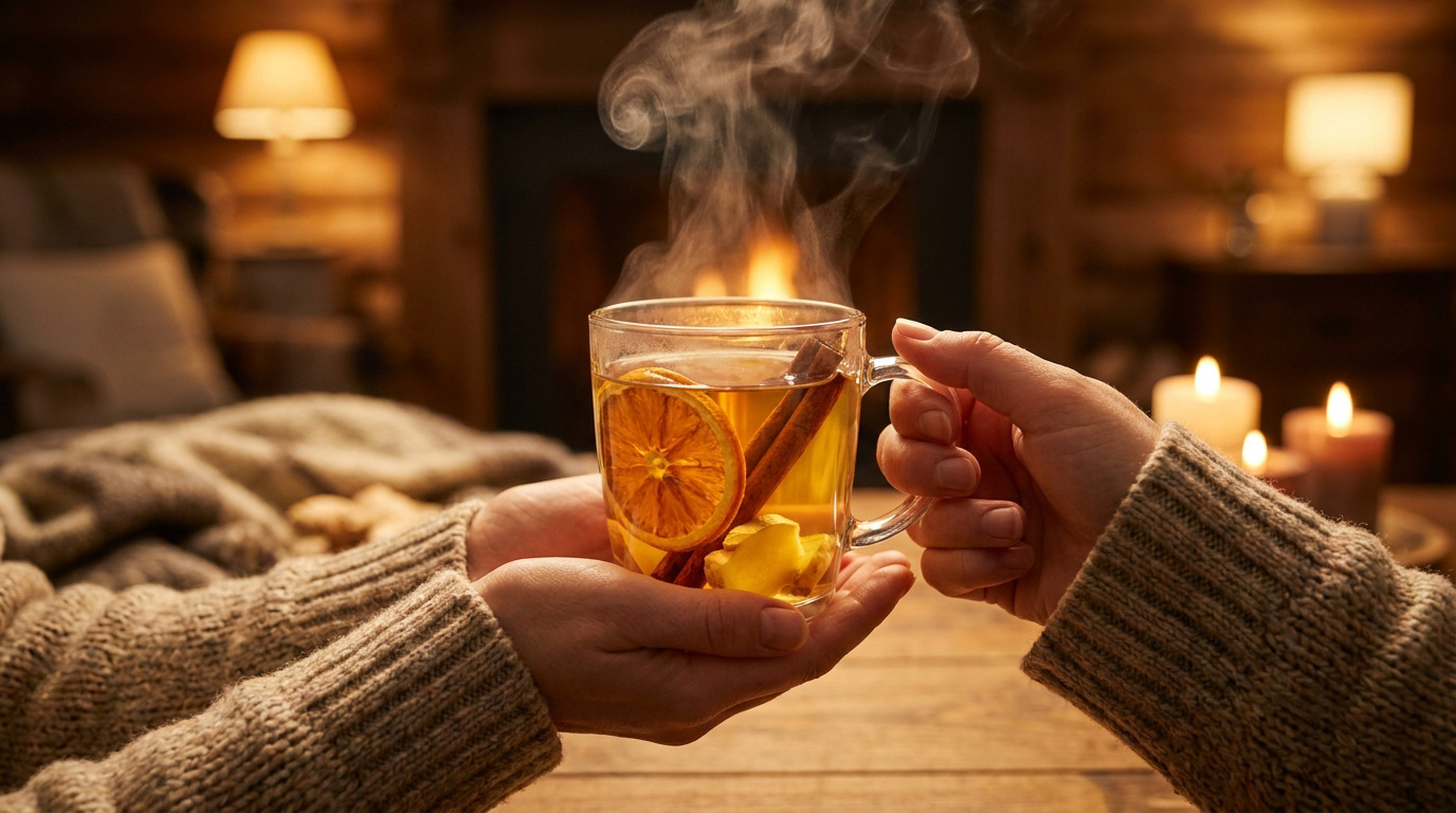 Infusions réconfortantes de l'hiver : lesquelles et pourquoi