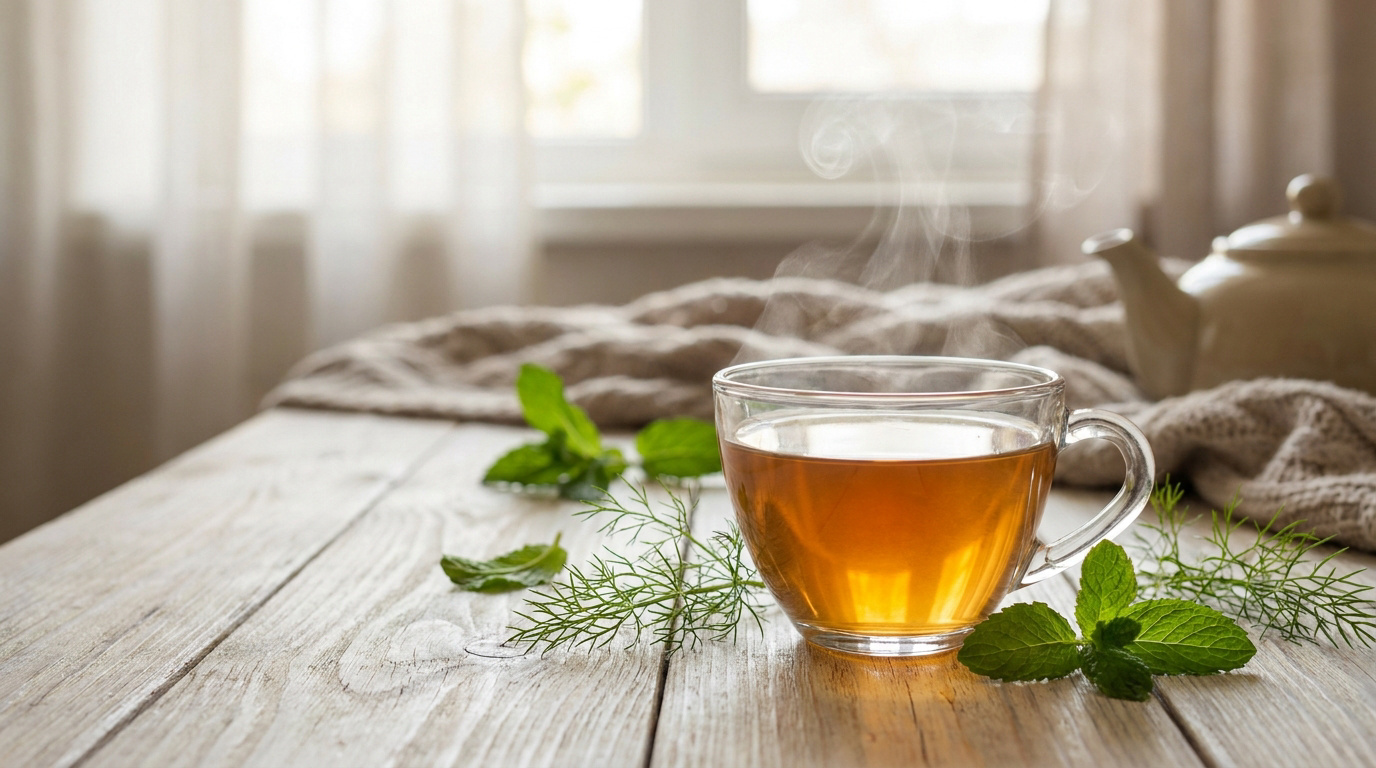 Thés et infusions pour digérer après les repas de fêtes