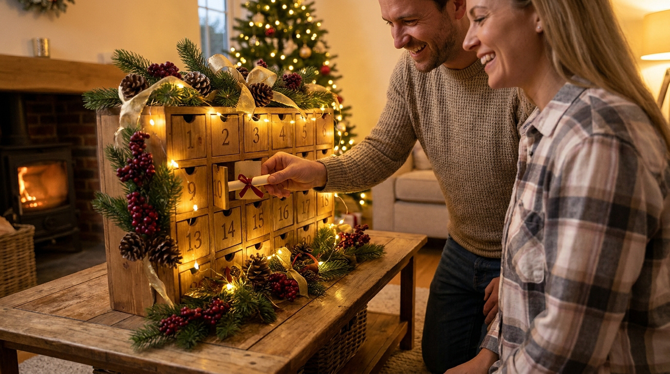 Calendrier de l'Avent en couple : nos idées à deux