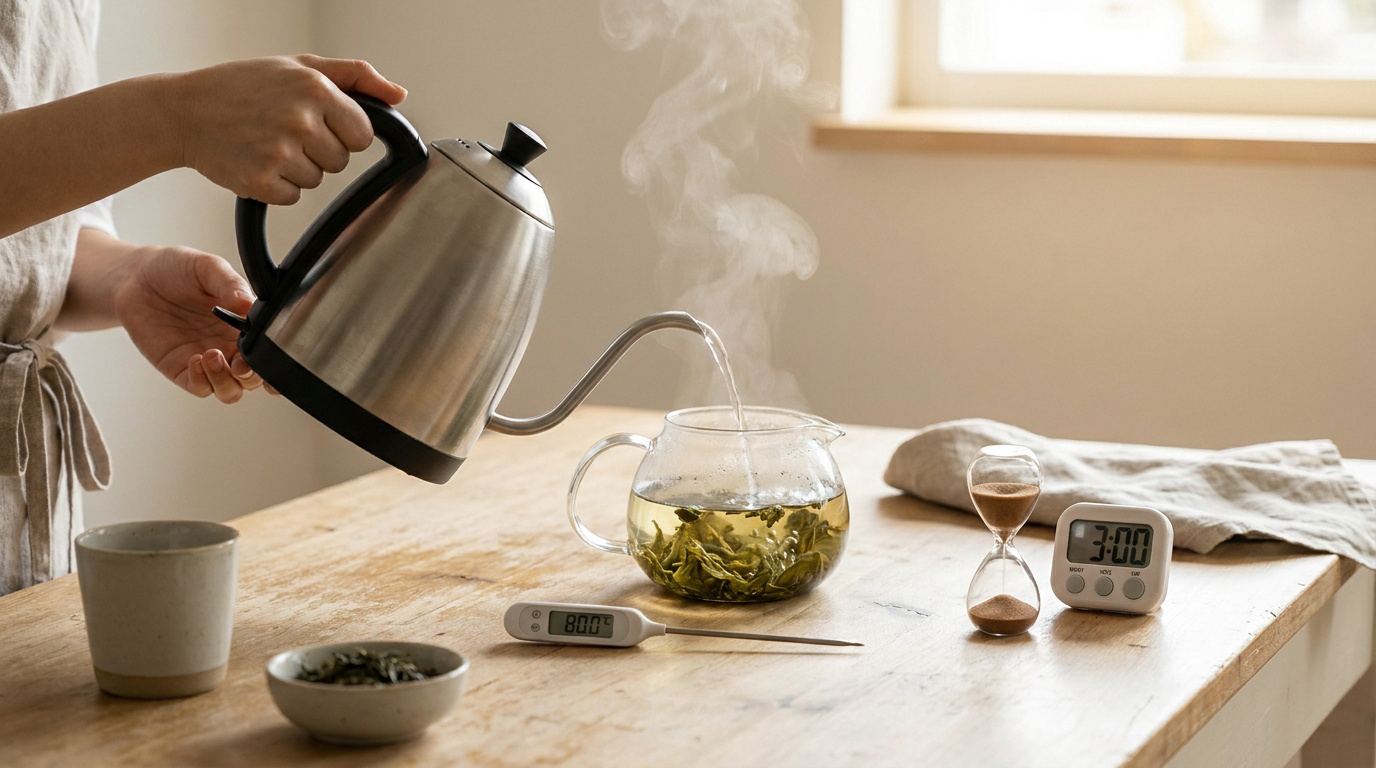 Température et temps d'infusion : réussir les thés de saison
