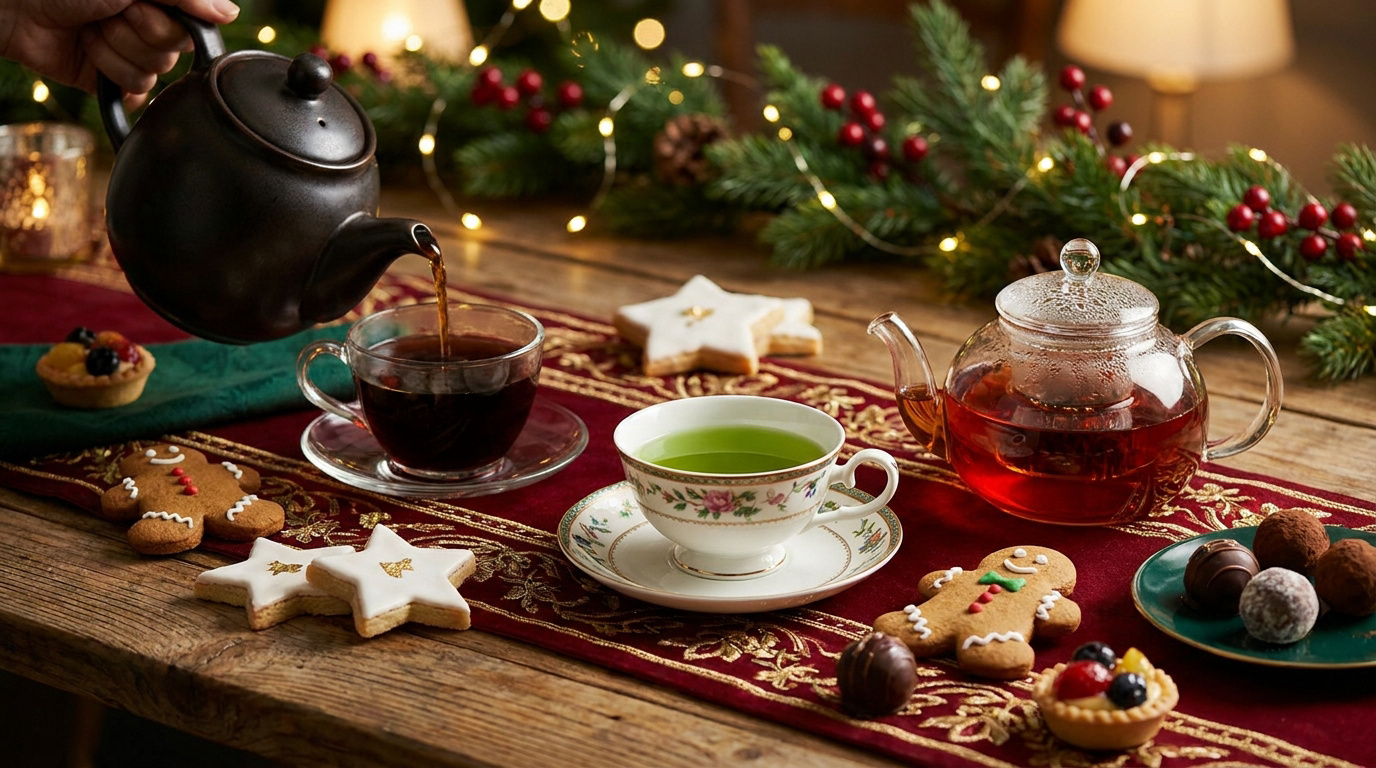 Accorder les thés de l'avent avec les gourmandises de Noël