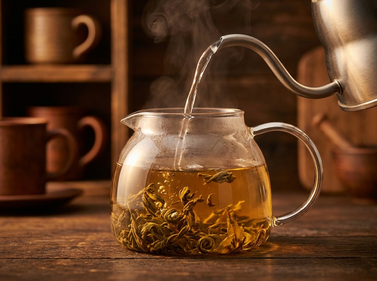 Préparation d'une infusion